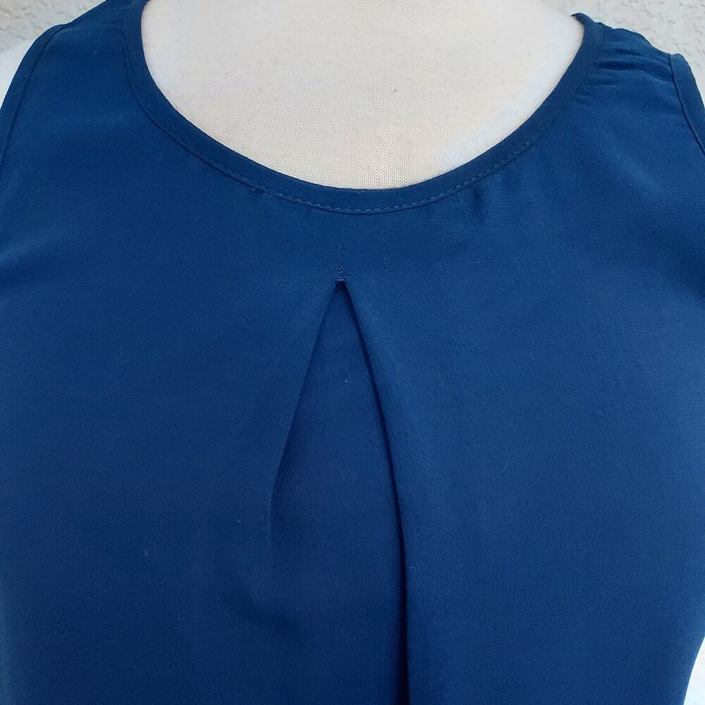 As U Wish Royal Blue Shift Dress Size Small - Picture 6 of 13